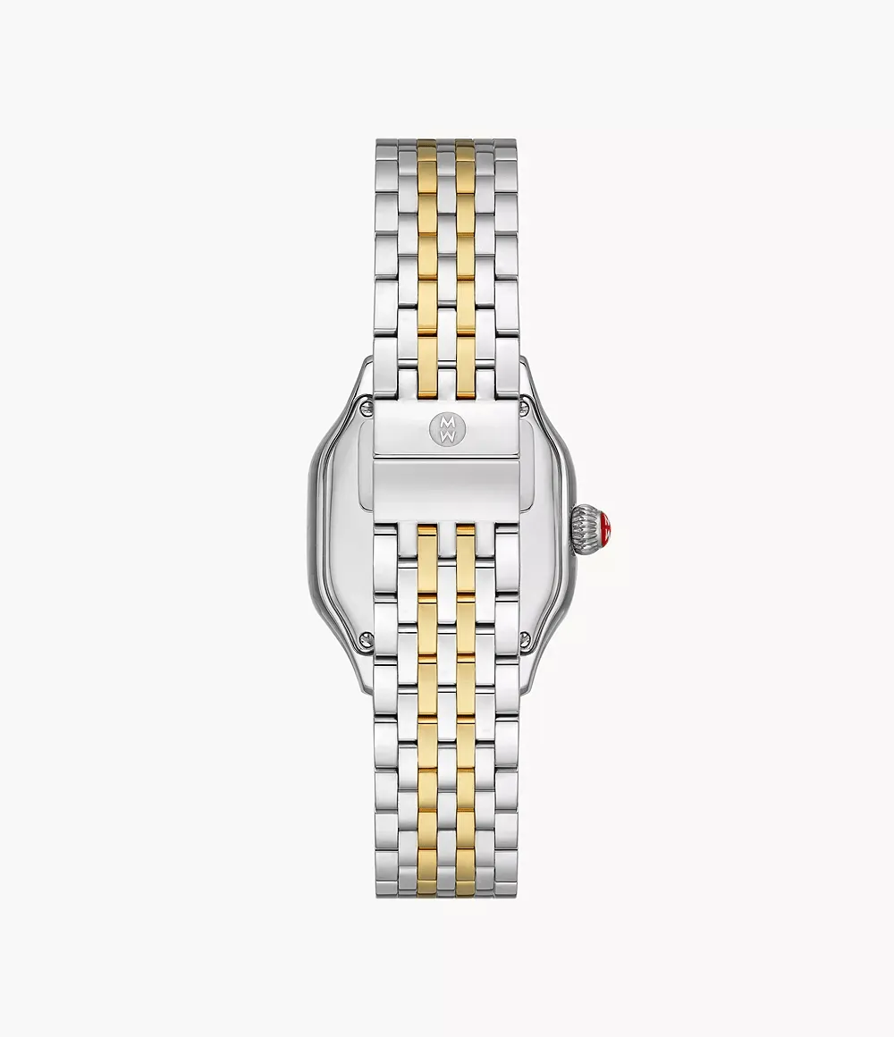MICHELE Meggie 29mm 18K Two-Tone Diamond Women's Watch MWW33B000009