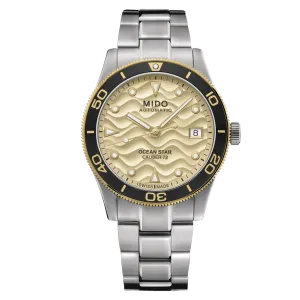 MIDO OCEAN STAR 39mm Champagne on Bracelet