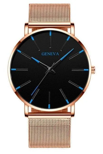 Minimalist Men's Ultra-Thin Watches