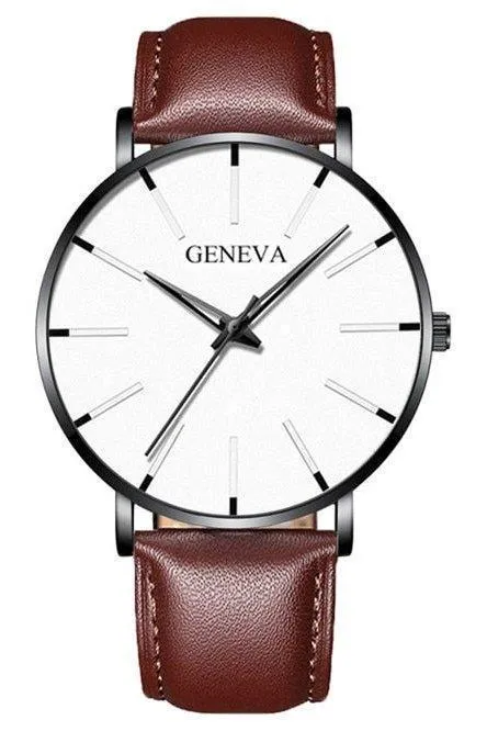 Minimalist Men's Ultra-Thin Watches