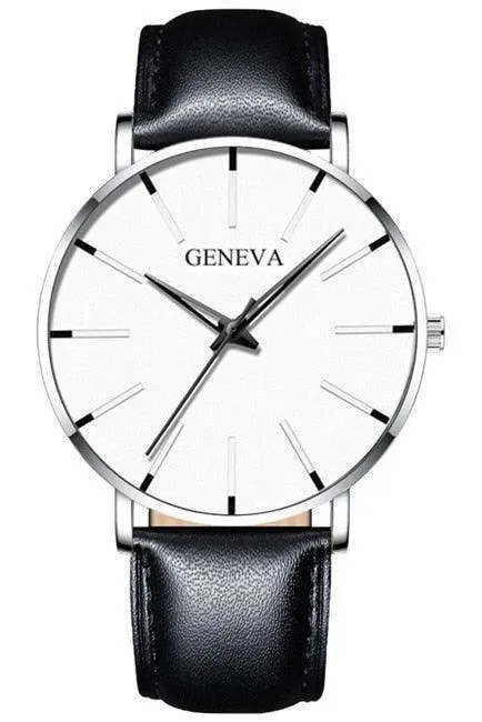 Minimalist Men's Ultra-Thin Watches