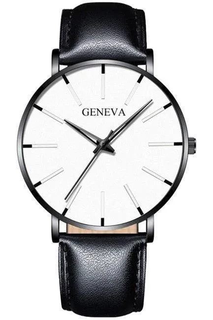 Minimalist Men's Ultra-Thin Watches