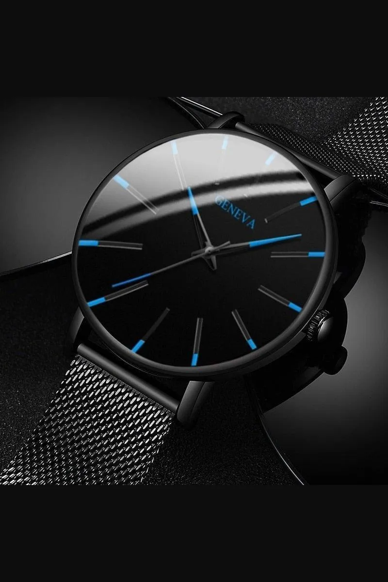 Minimalist Men's Ultra-Thin Watches