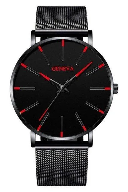 Minimalist Men's Ultra-Thin Watches