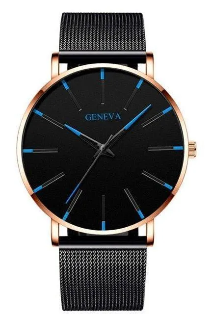Minimalist Men's Ultra-Thin Watches