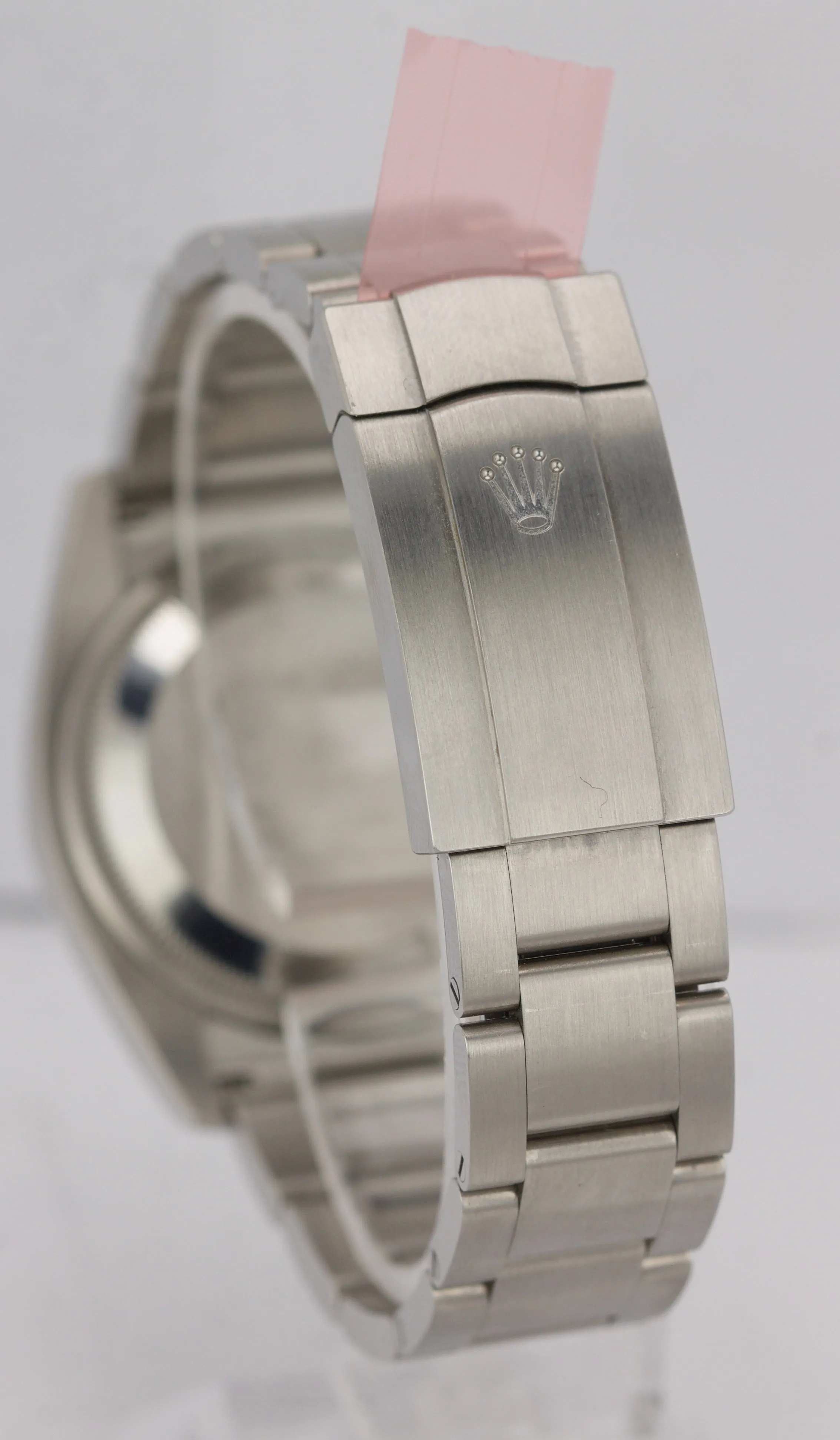 MINT Rolex Air-King Oyster Perpetual Steel White Roman 114210 34mm Watch 114200