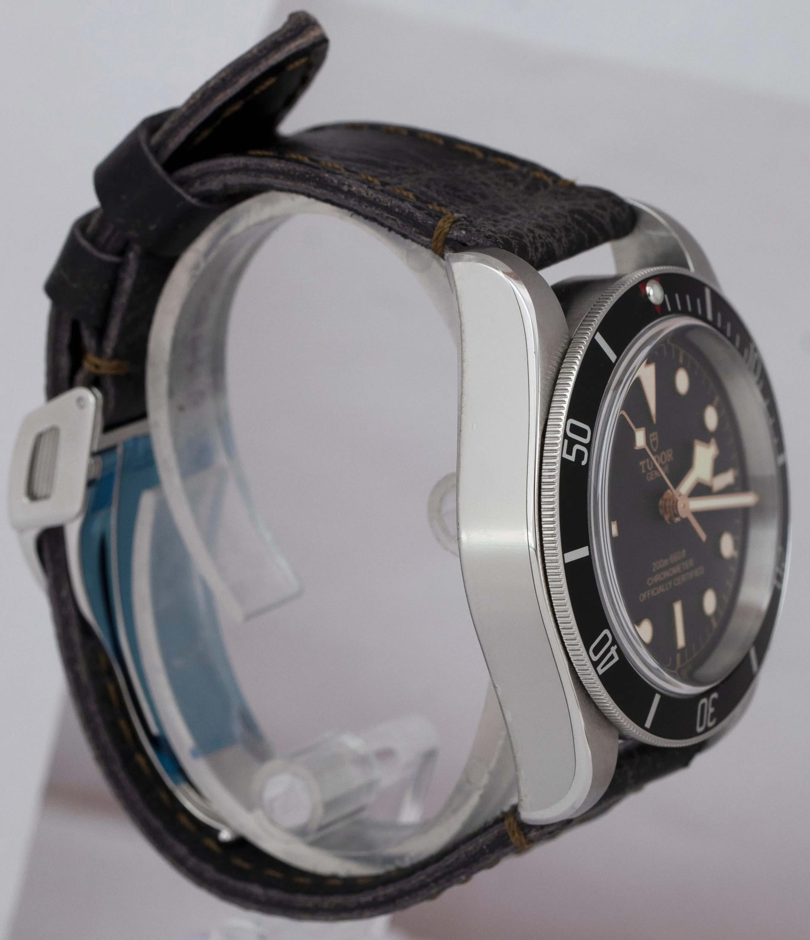 MINT Tudor Black Bay Heritage 79230 N Black Stainless Steel 41mm Automatic Watch