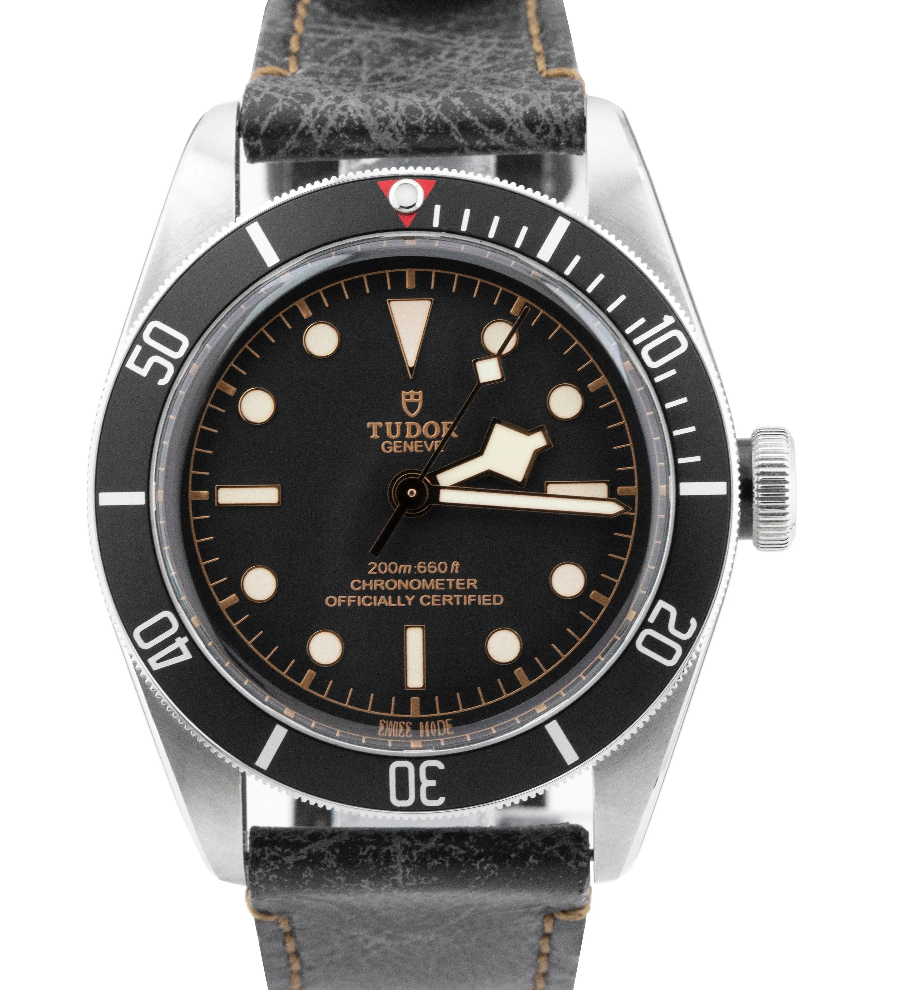 MINT Tudor Black Bay Heritage 79230 N Black Stainless Steel 41mm Automatic Watch