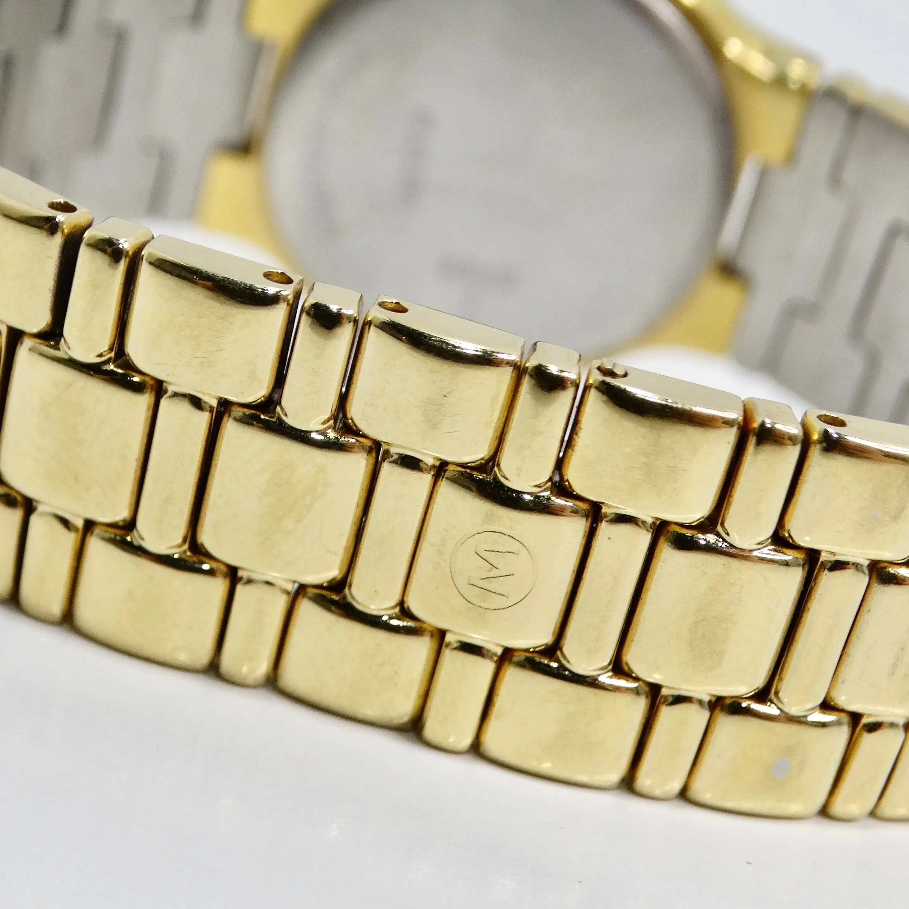 Movado 18K Gold Plated Watch