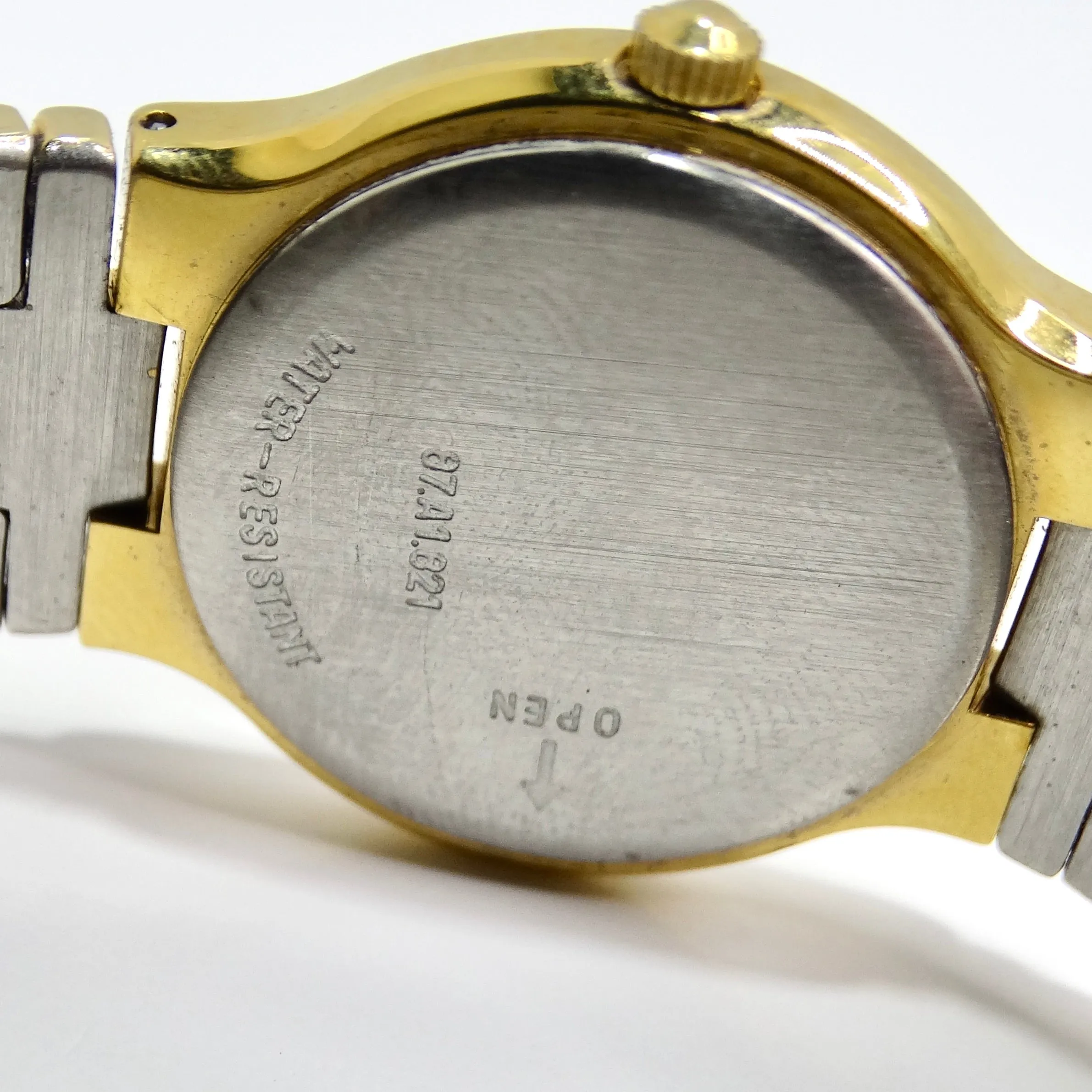 Movado 18K Gold Plated Watch