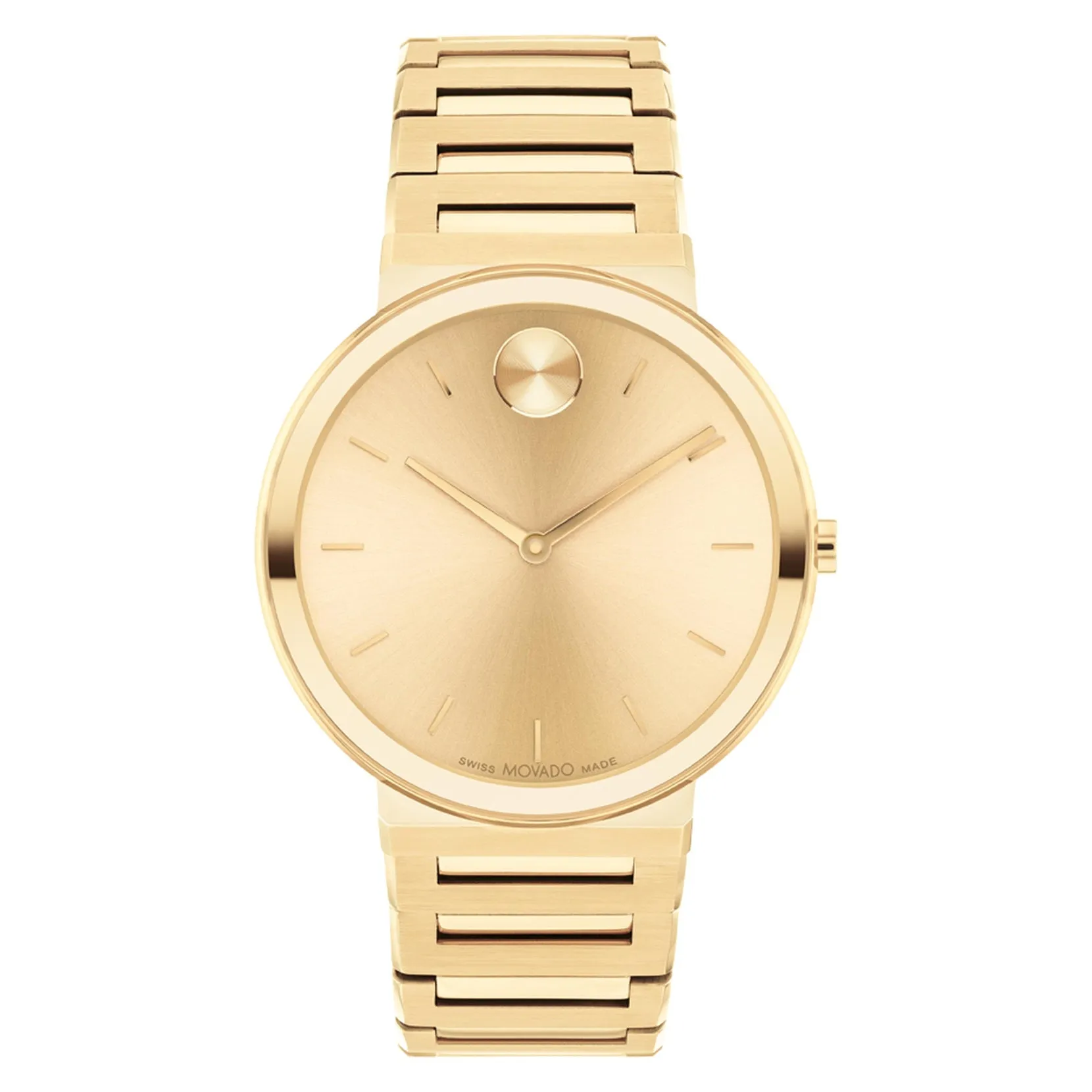 Movado Bold Horizon Gold Tone Watch