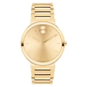 Movado Bold Horizon Gold Tone Watch
