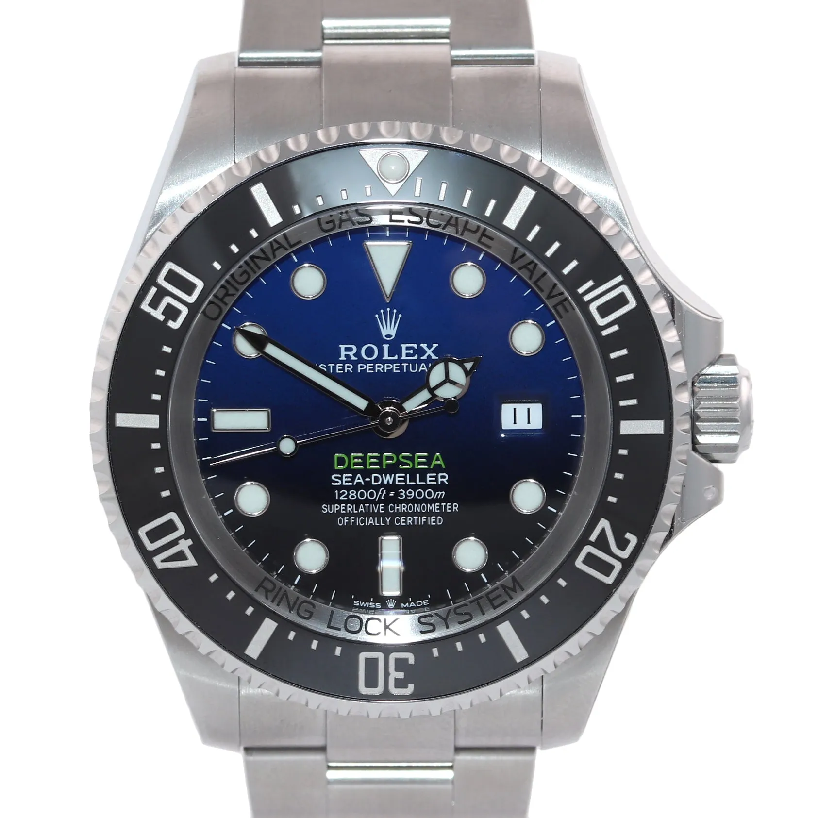 NEW 2021 Rolex Sea-Dweller Deepsea Cameron Blue 126660 44mm Watch Box