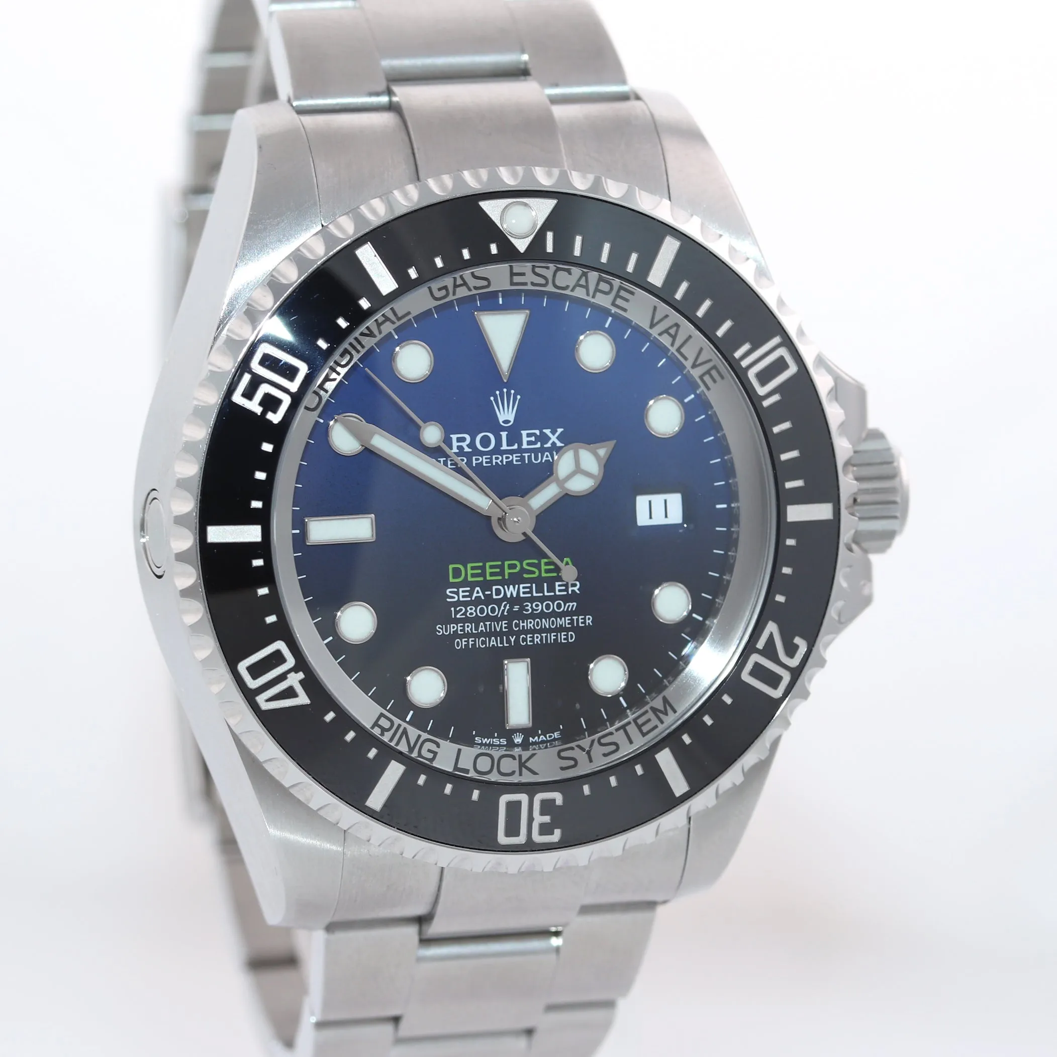 NEW 2021 Rolex Sea-Dweller Deepsea Cameron Blue 126660 44mm Watch Box