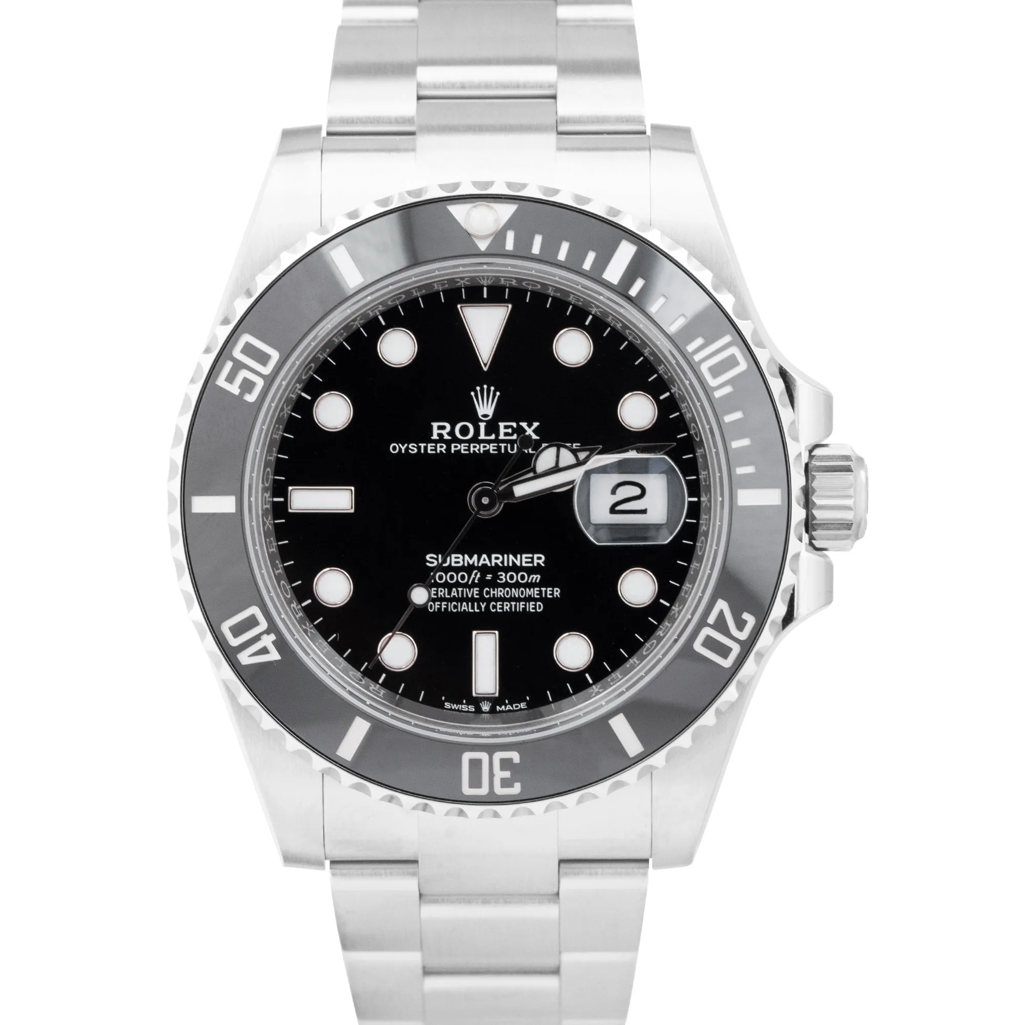 NEW APRIL 2023 Rolex Submariner 41mm Date Steel Ceramic Watch 126610 LN B P