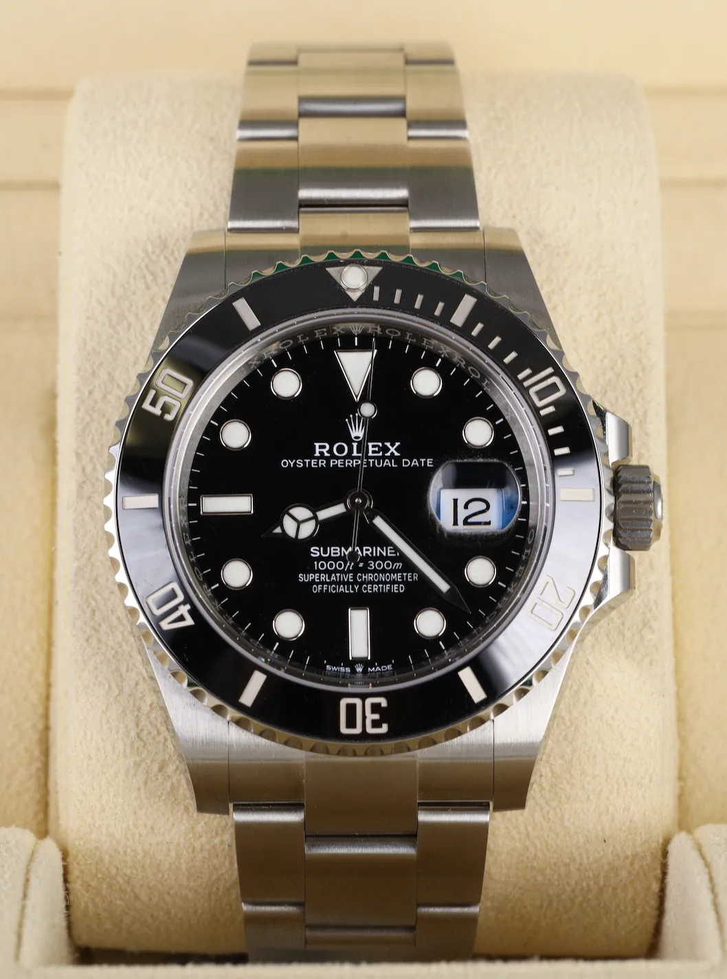 NEW MAY 2021 Rolex Submariner 41 Date Stainless Black Ceramic Watch 126610 LN