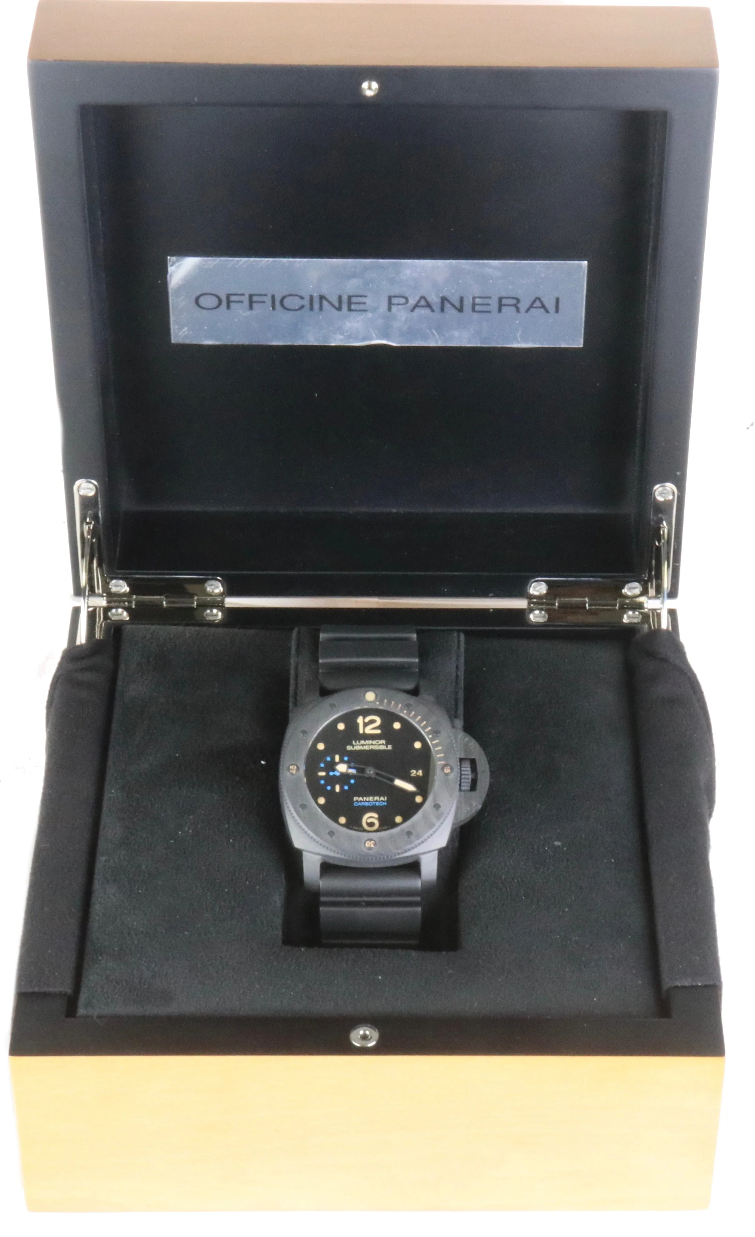 NEW Panerai Luminor Submersible Carbotech PAM00616 PAM616 Black 47mm Mens Watch