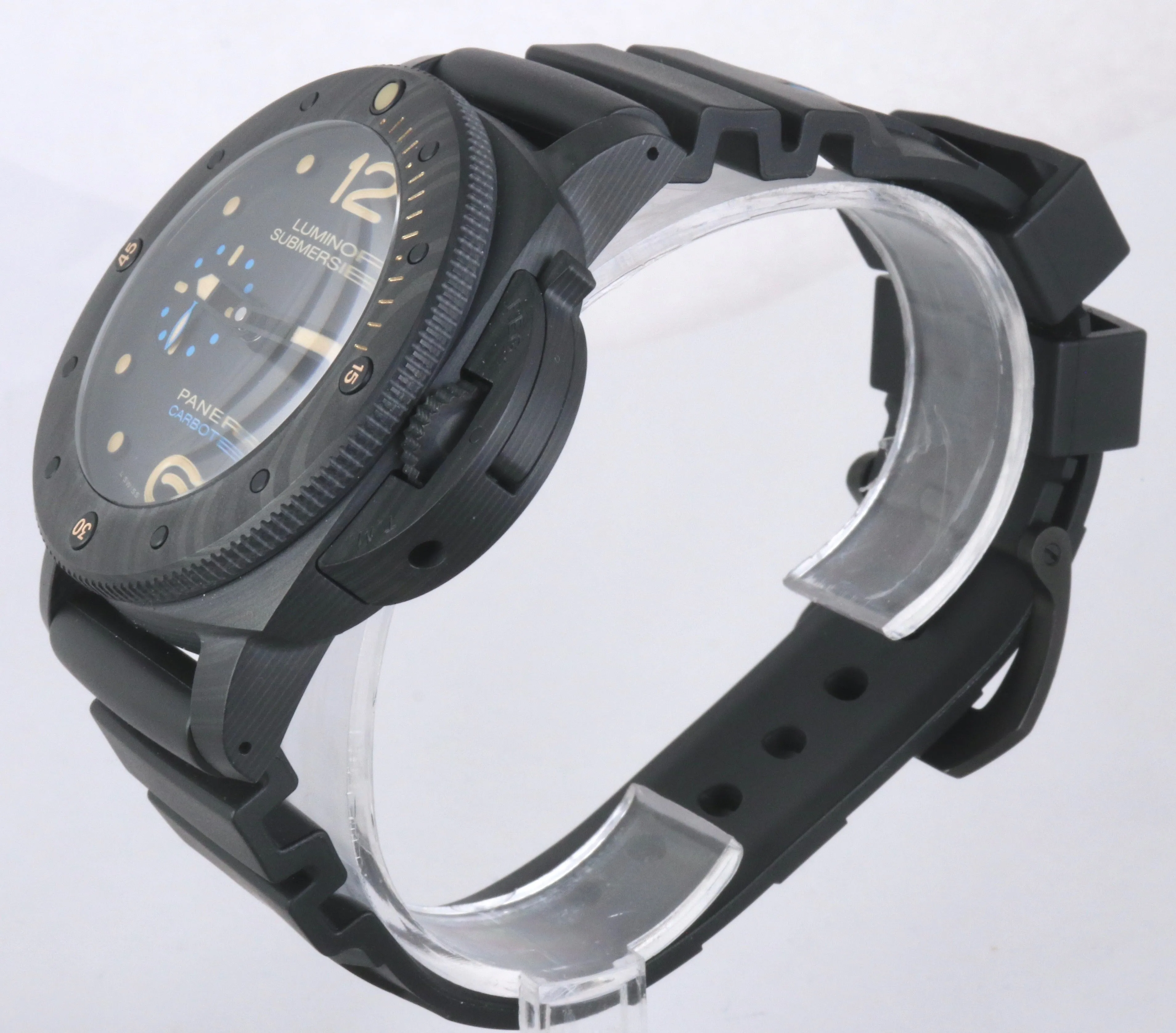 NEW Panerai Luminor Submersible Carbotech PAM00616 PAM616 Black 47mm Mens Watch