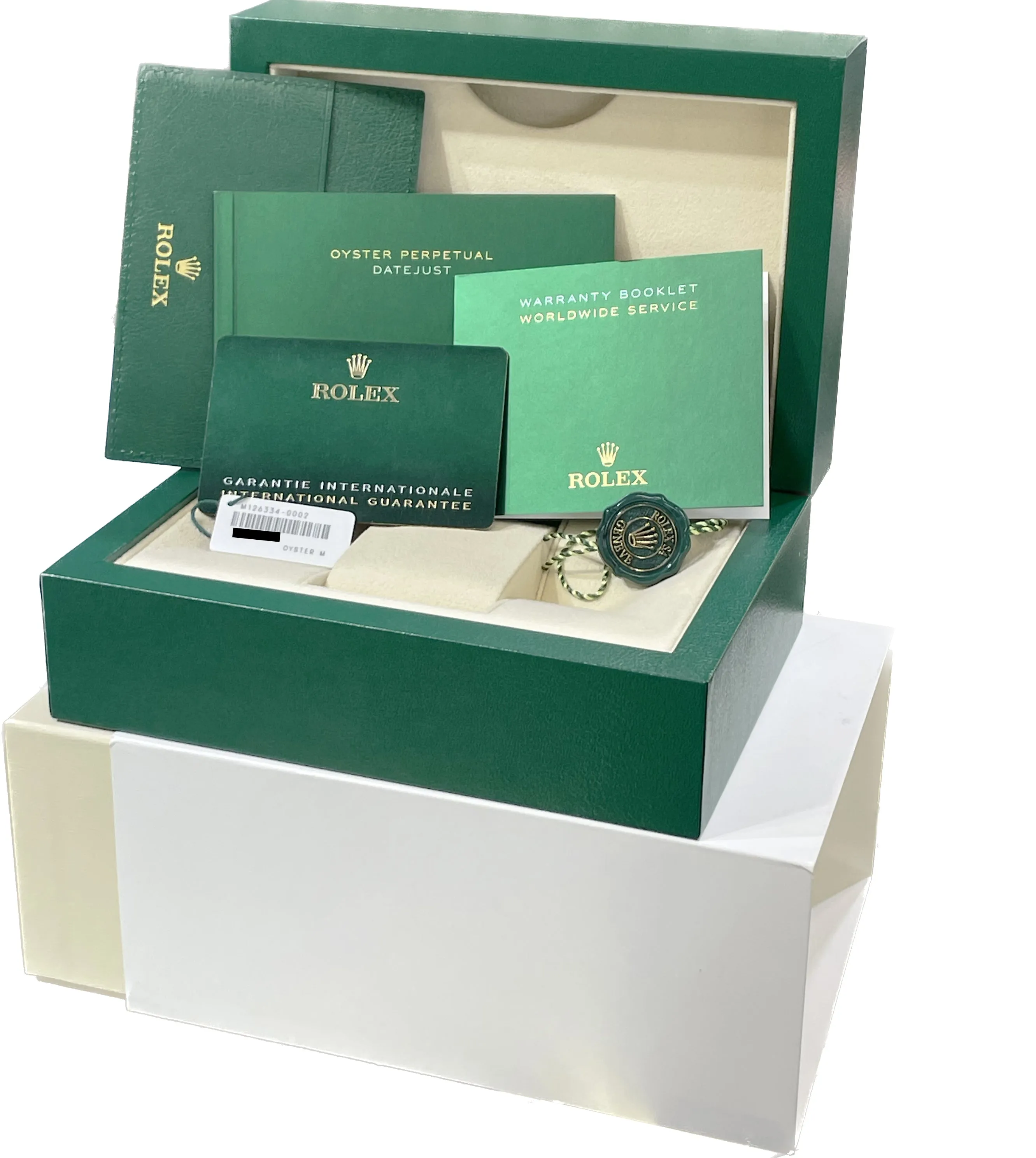 NEW SEPT 2023 Rolex DateJust 41 PAPERS Blue Steel Jubilee 41mm Watch 126334 B P