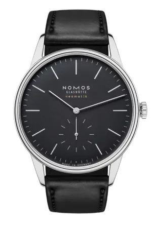 Nomos Glashütte Orion Neomatik 39 New Black 346