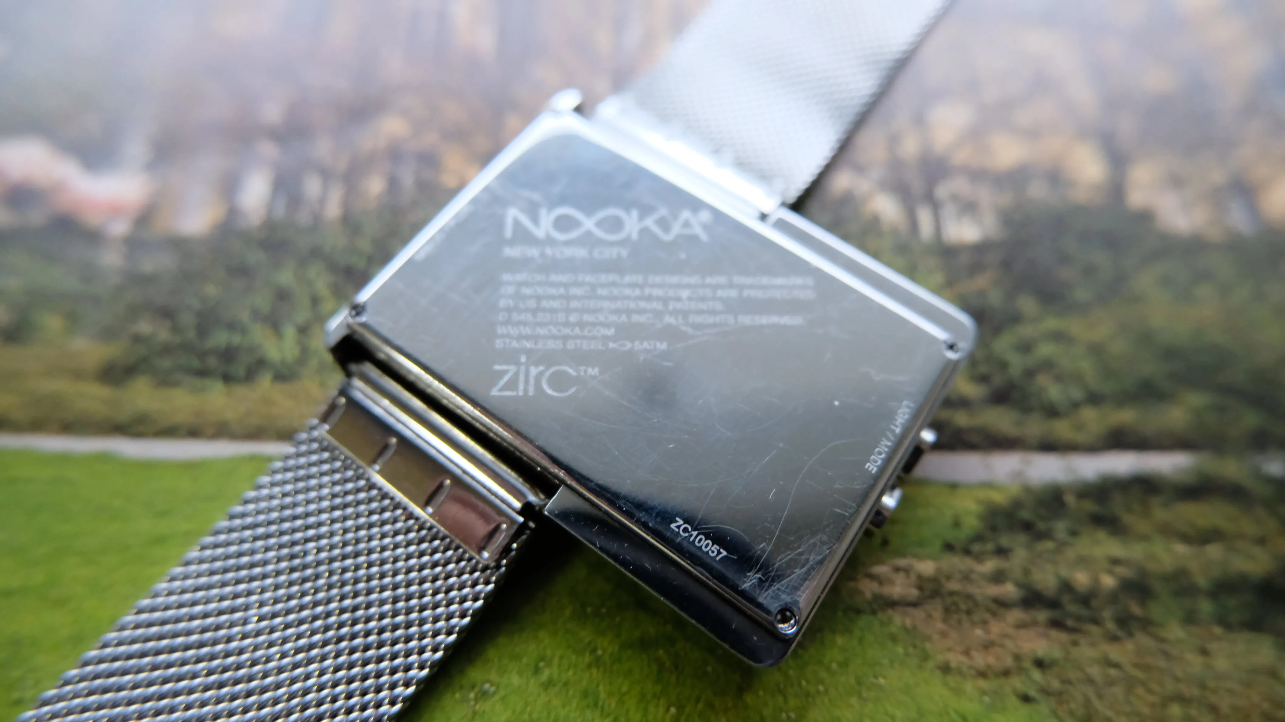 NOOKA Zirc Mirror Wristwatch