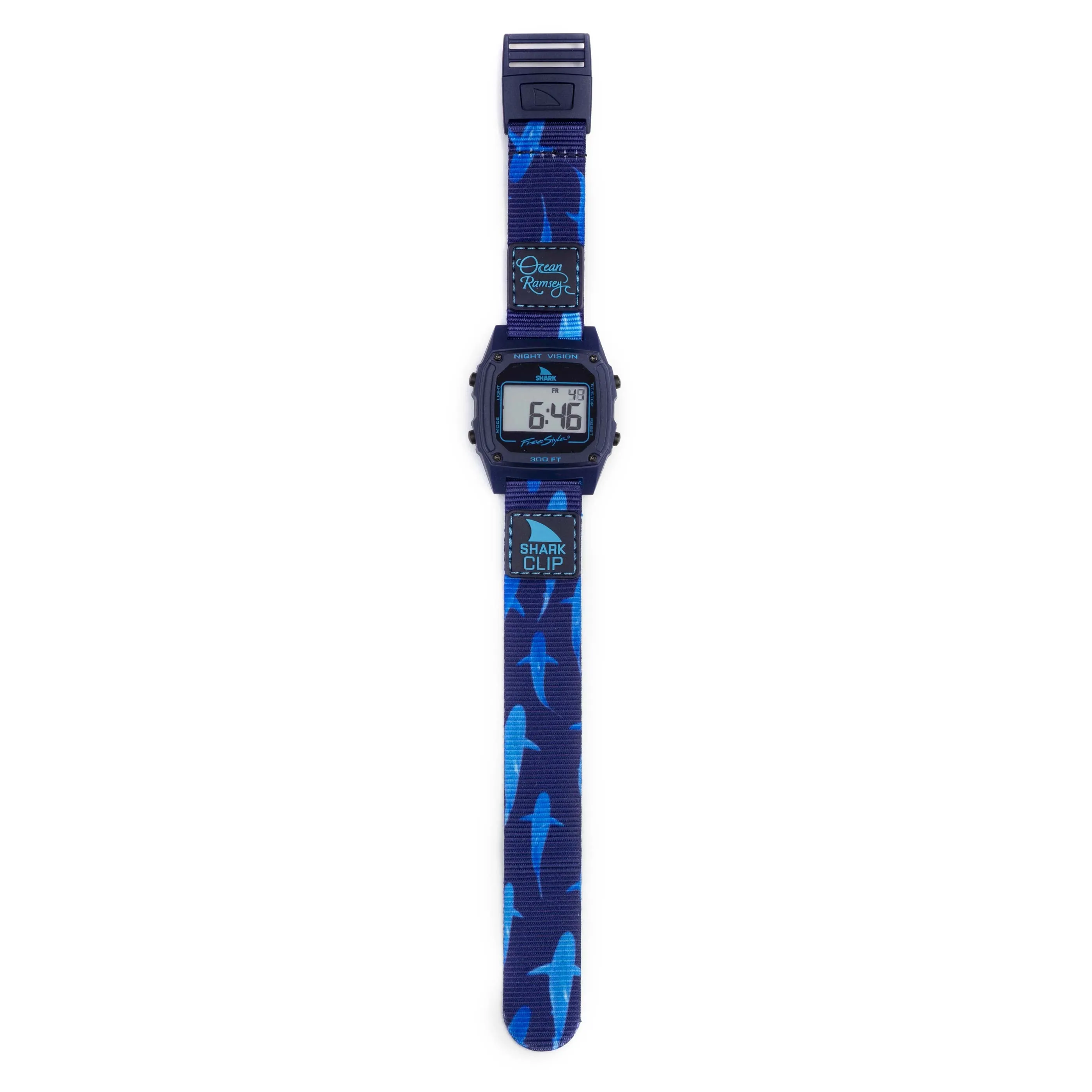 OCEAN RAMSEY SIGNATURE SHARK CLASSIC CLIP DEEP BLUE