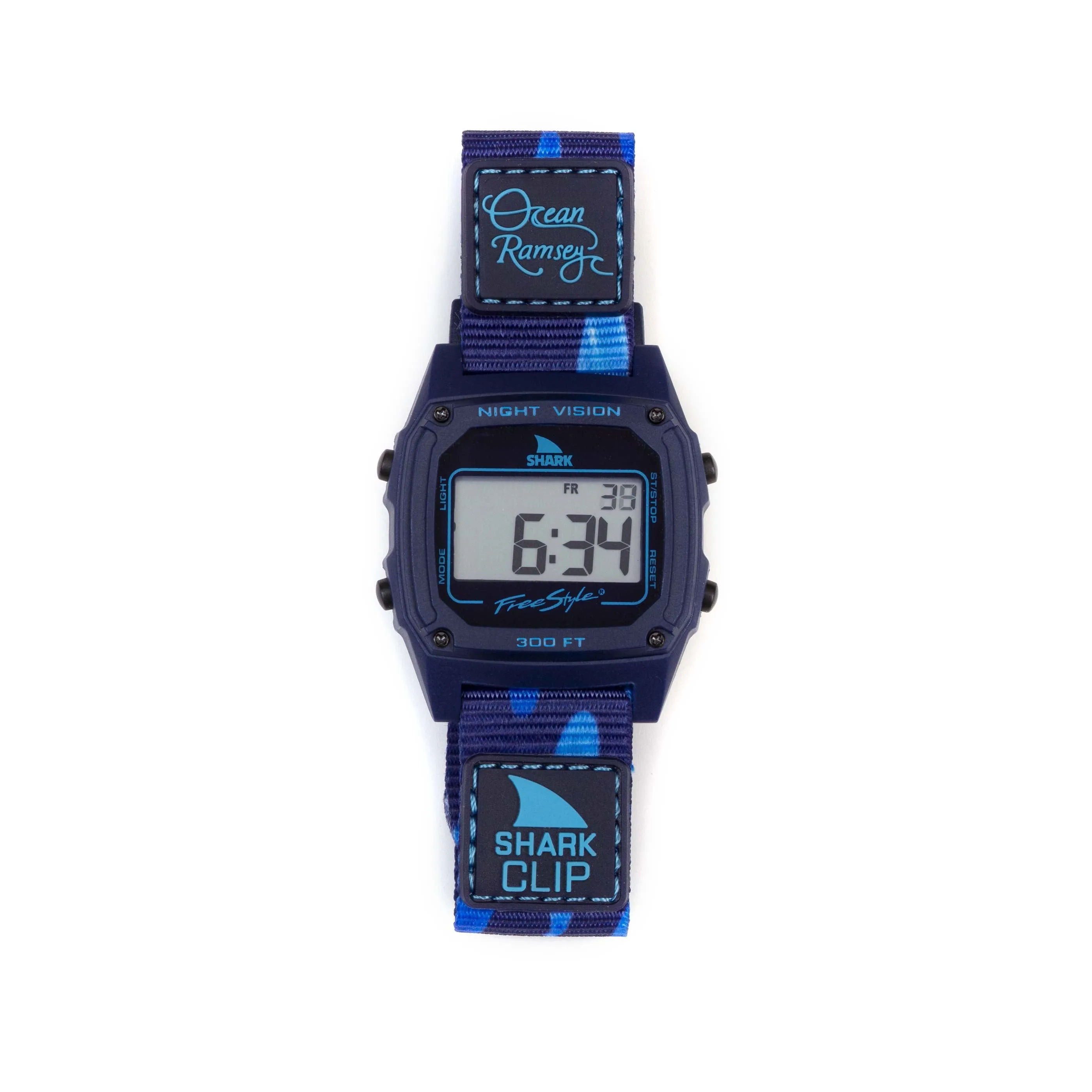 OCEAN RAMSEY SIGNATURE SHARK CLASSIC CLIP DEEP BLUE