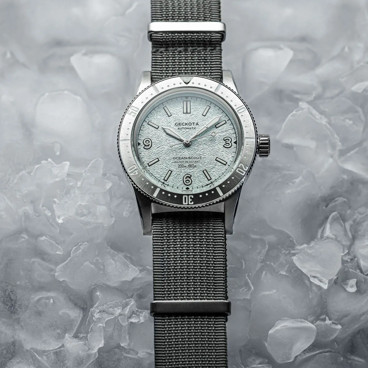 Ocean-Scout Dive Watch - Frost