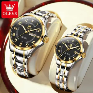 Olevs 2910 Couple - Sliver Black
