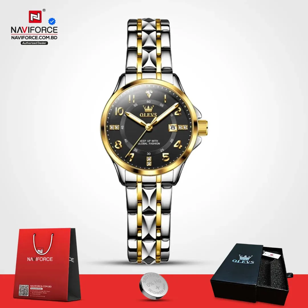 Olevs 2910 - Sliver Black For Woman