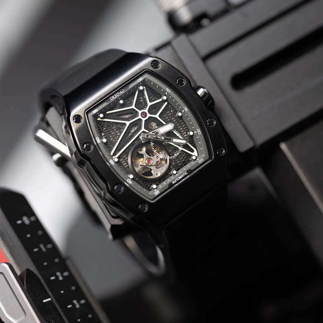 OLTO-8 REEF Skeleton Automatic Black