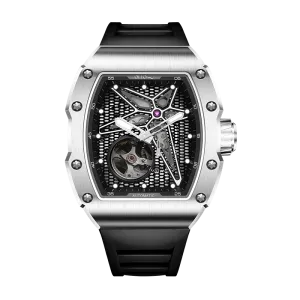 OLTO-8 REEF Skeleton Automatic Silver