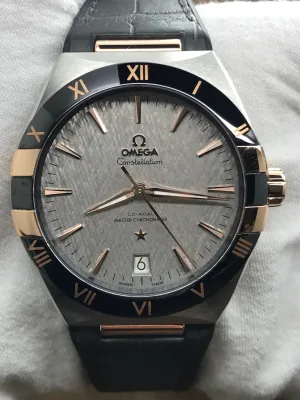 Omega Constellation 131.23.41.21.06.001 Rhodium Grey Dial Automatic Men's Watch