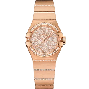 Omega Constellation 27 mm, red gold on red gold