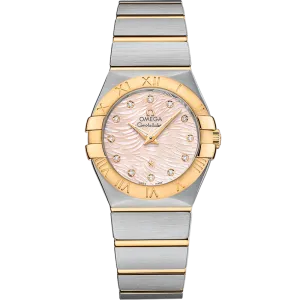 Omega Constellation 27 mm, steel - yellow gold on steel - yellow gold
