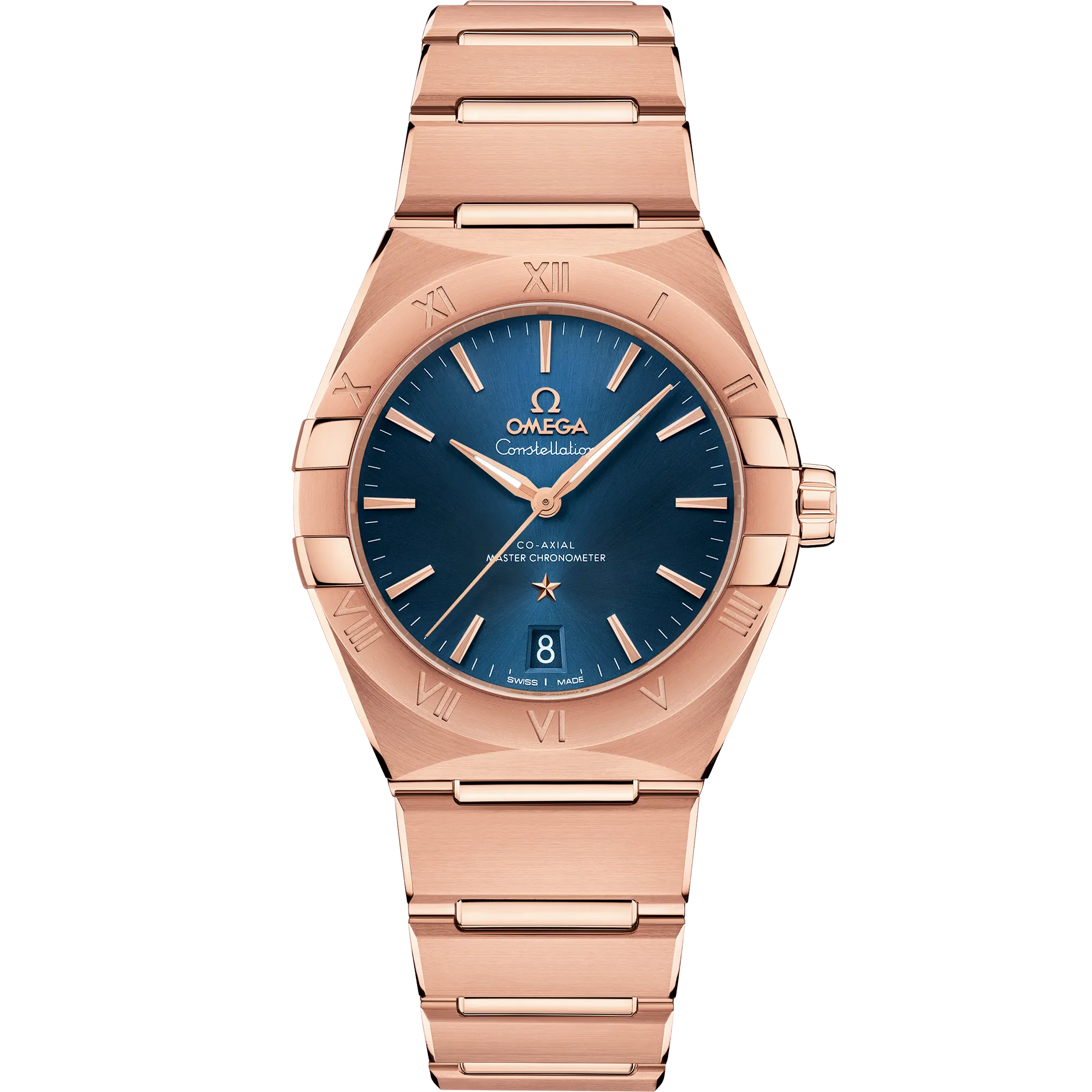 Omega Constellation 36 mm, Sedna™ gold on Sedna™ gold