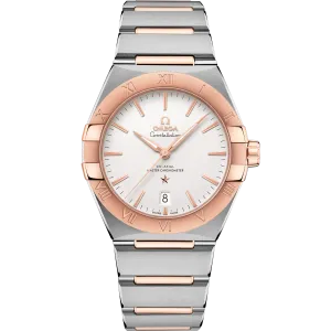 Omega Constellation 39 mm, steel - Sedna™ gold on steel - Sedna™ gold