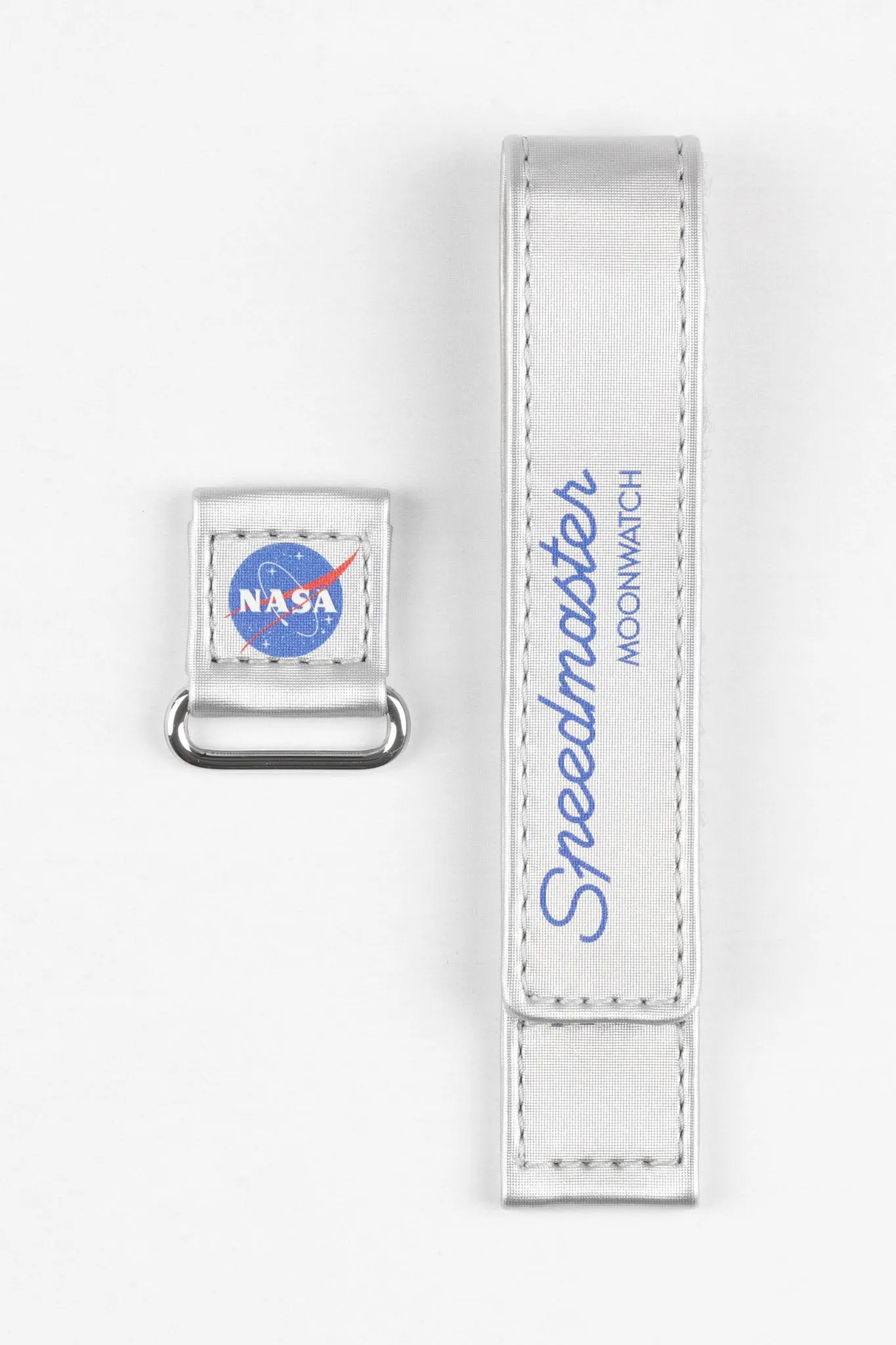 OMEGA CWZ016040 2-Piece NASA Speedmaster Moonwatch Velcro® Strap - GREY