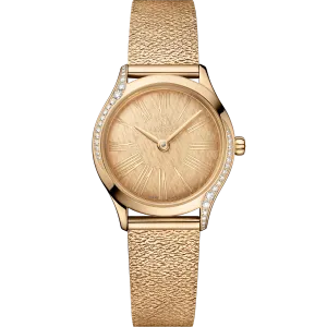 Omega De Ville Mini Trésor 26 mm, Moonshine™ gold on Moonshine™ gold