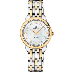 Omega De Ville Prestige 27.4 mm, steel - yellow gold on steel - yellow gold