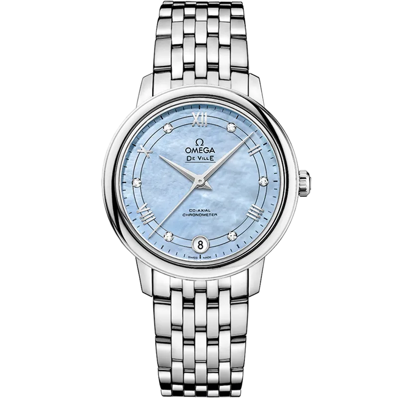 Omega De Ville Prestige 32.7 mm, steel on steel