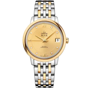 Omega De Ville Prestige 32.7 mm, steel - yellow gold on steel - yellow gold