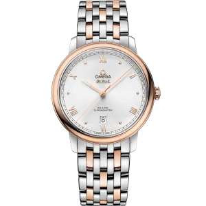 Omega De Ville Prestige 39.5 mm, steel - red gold on steel - red gold