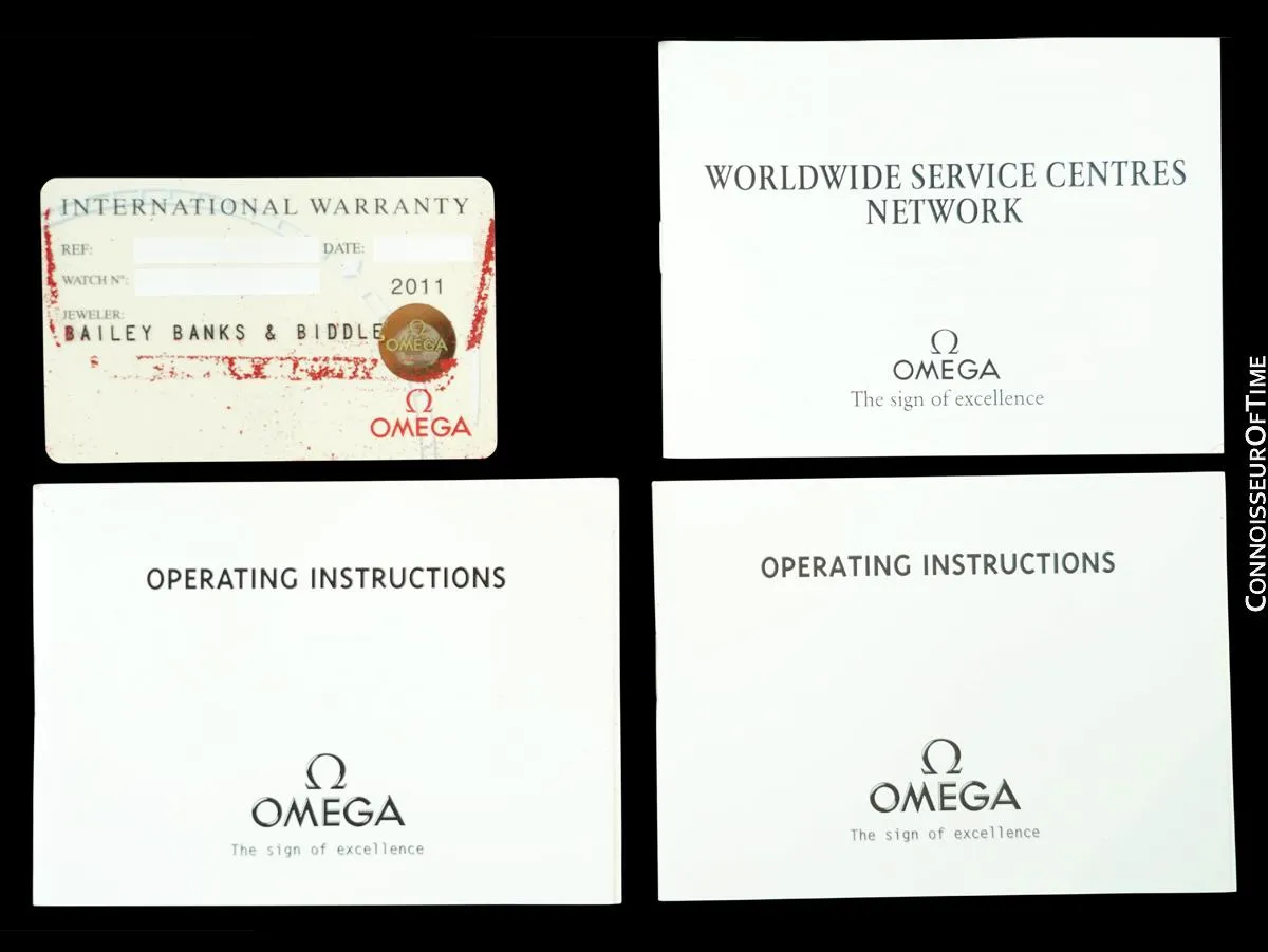 Omega James Bond Seamaster “Joe Biden’s” Midsize 300M Professional Diver, Stainless Steel Watch 2561.80.00 - Papers & Boxes
