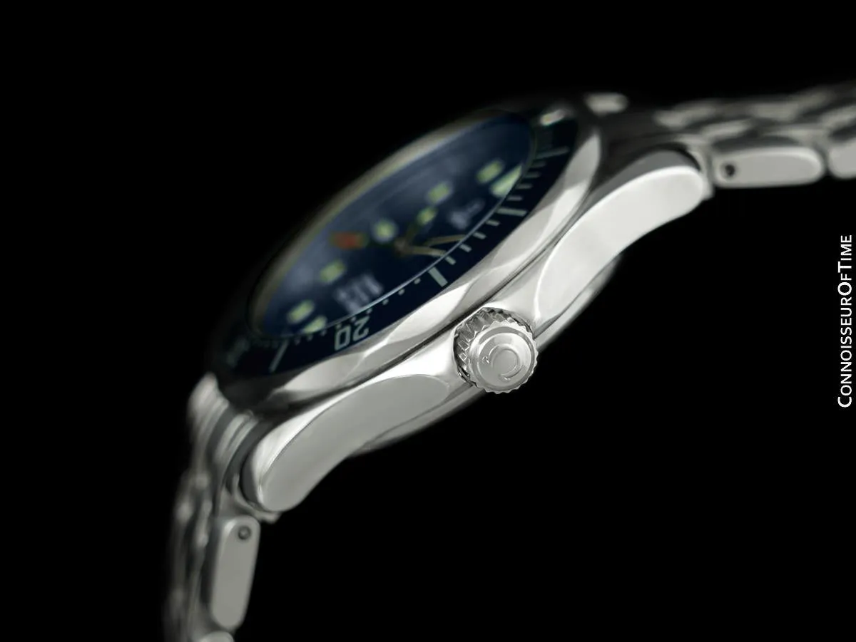 Omega James Bond Seamaster “Joe Biden’s” Midsize 300M Professional Diver, Stainless Steel Watch 2561.80.00 - Papers & Boxes