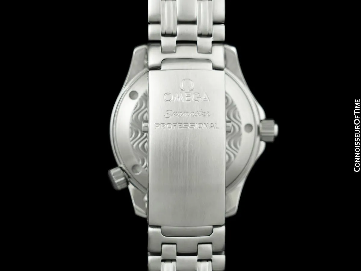 Omega James Bond Seamaster “Joe Biden’s” Midsize 300M Professional Diver, Stainless Steel Watch 2561.80.00 - Papers & Boxes
