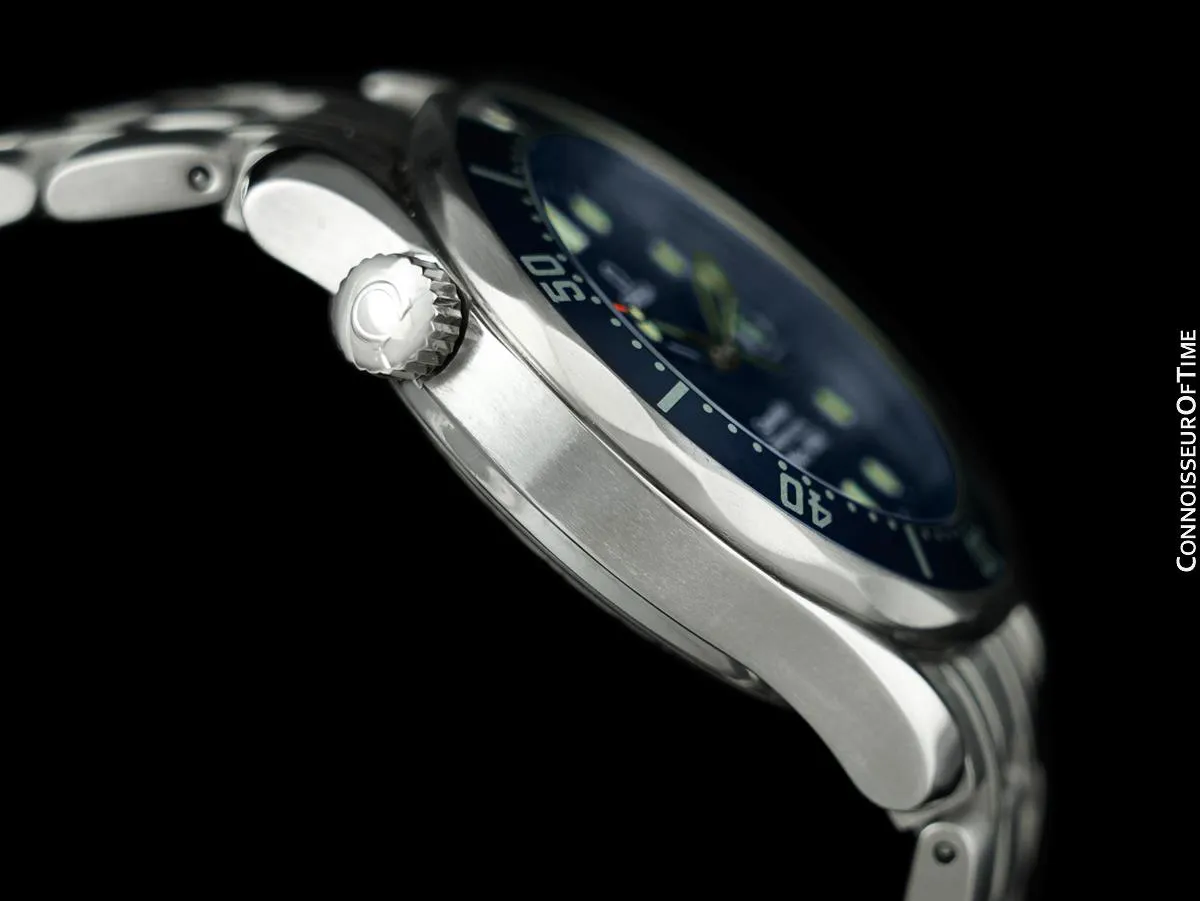 Omega James Bond Seamaster “Joe Biden’s” Midsize 300M Professional Diver, Stainless Steel Watch 2561.80.00 - Papers & Boxes