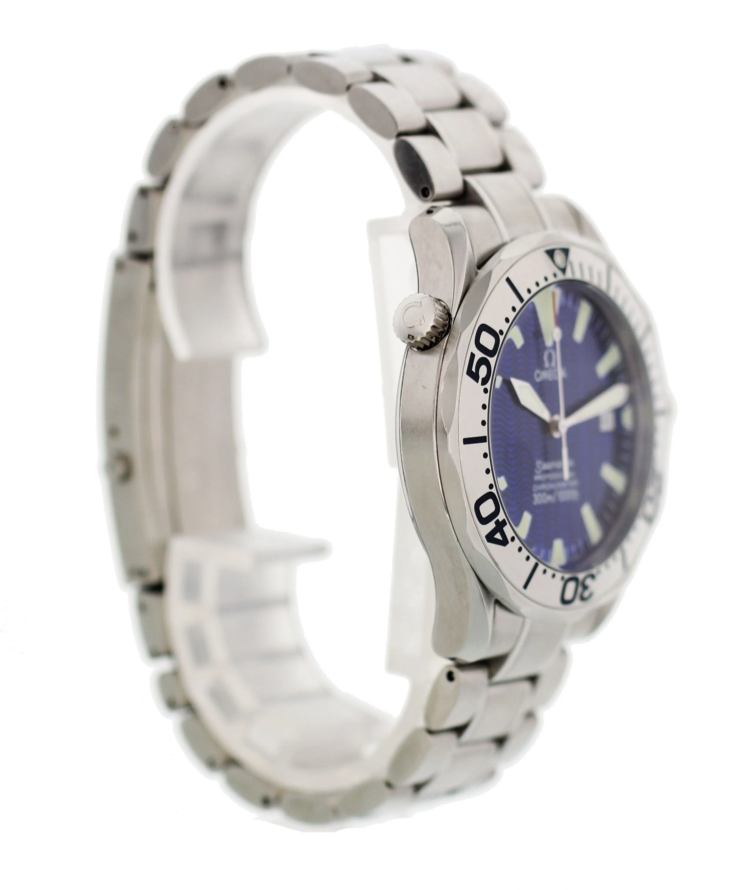 Omega Seamaster 2255.80.00 Automatic Electric Blue Dial
