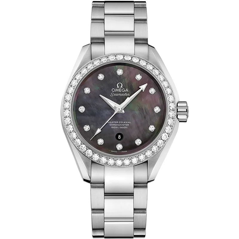Omega Seamaster Aqua Terra 150M 34 mm, steel on steel