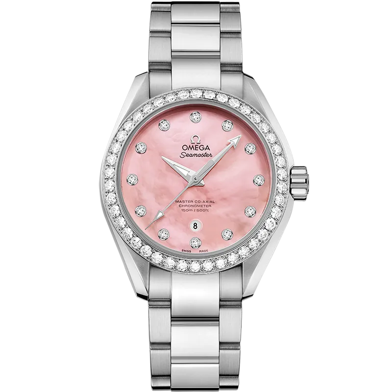 Omega Seamaster Aqua Terra 150M 34 mm, steel on steel